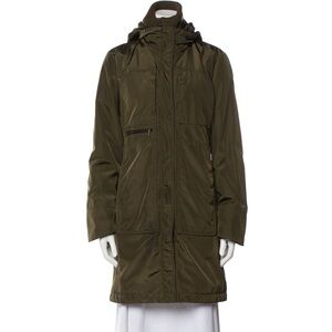 POST CARD olive green parka Jacket for Women